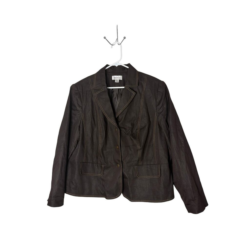 Isabella Black Jacket Size 20W Female